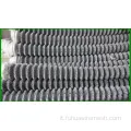 Recinzione a parete in rete a catena a catena rivestita in PVC